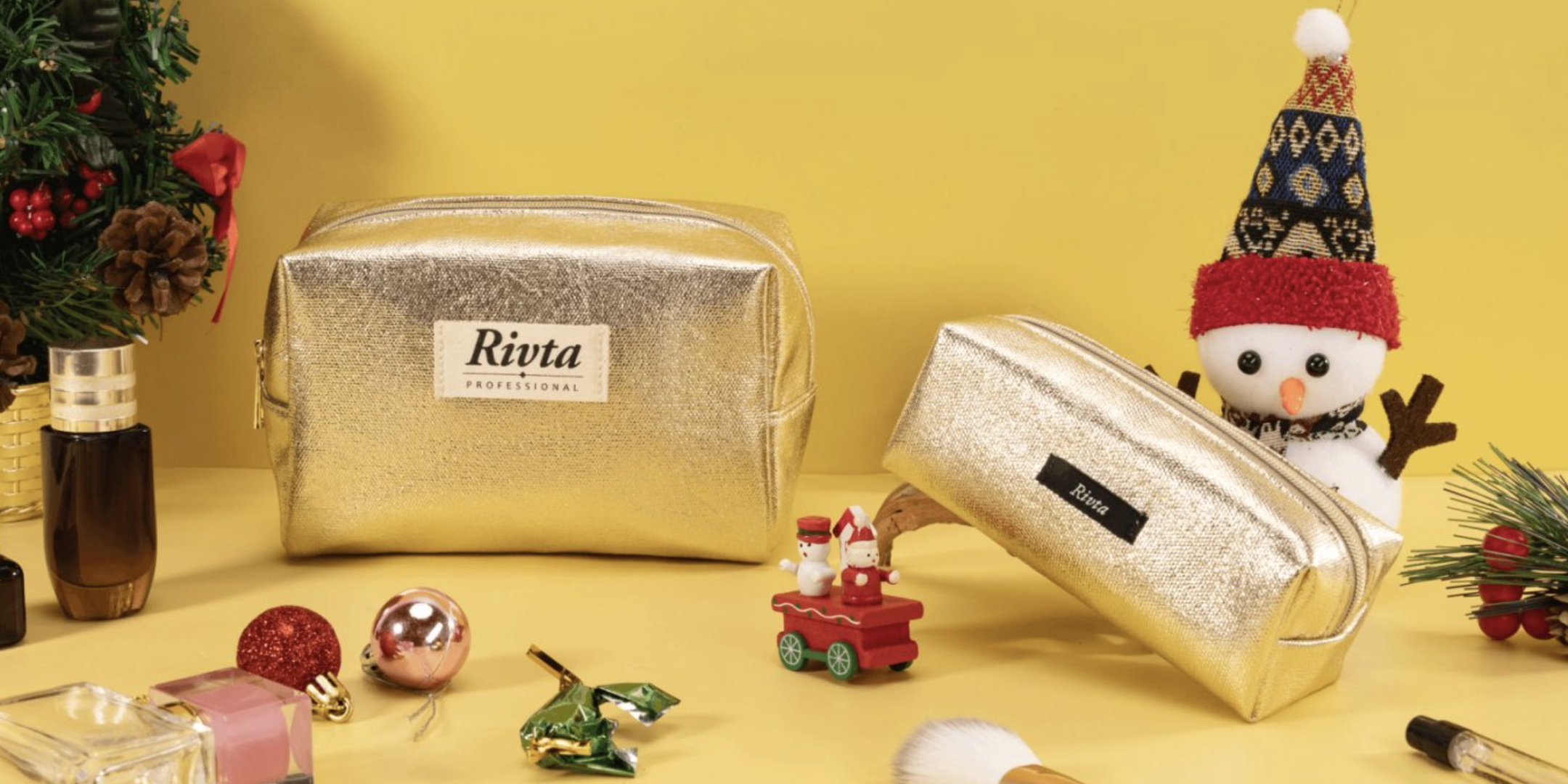 Beauty GWP cosmetic bag design brief examples