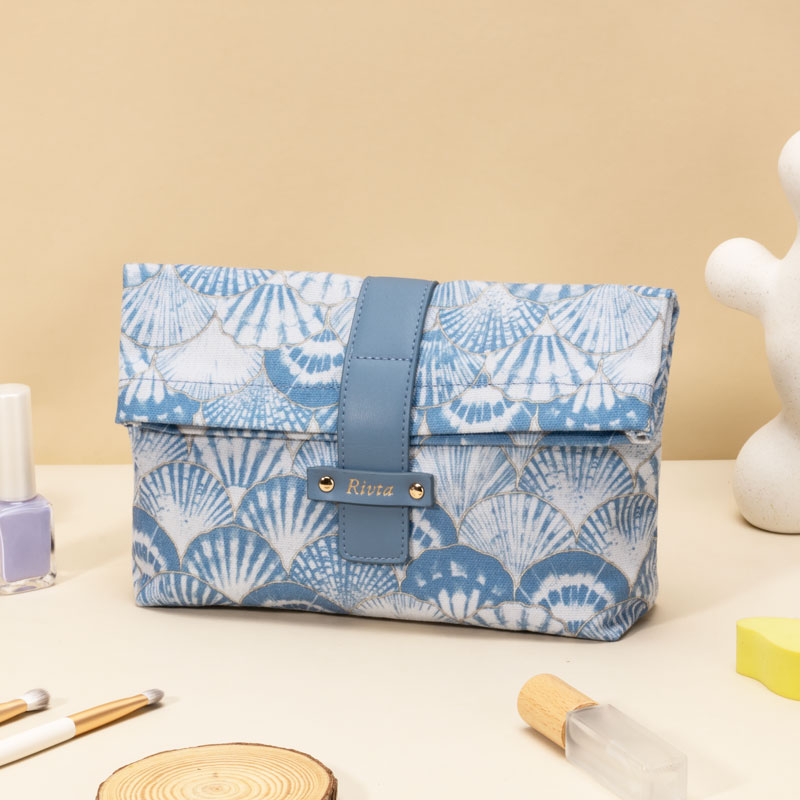 Recycled cotton cosmetic bag route for target price and handfeel review