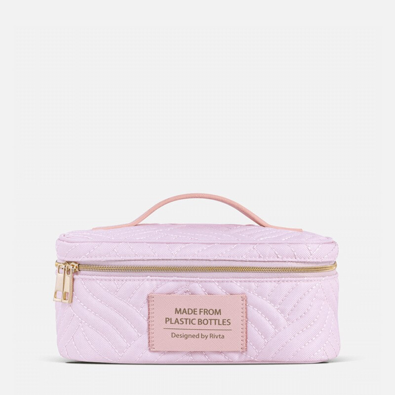 Vanity train case style used for final packing and shipment checklist