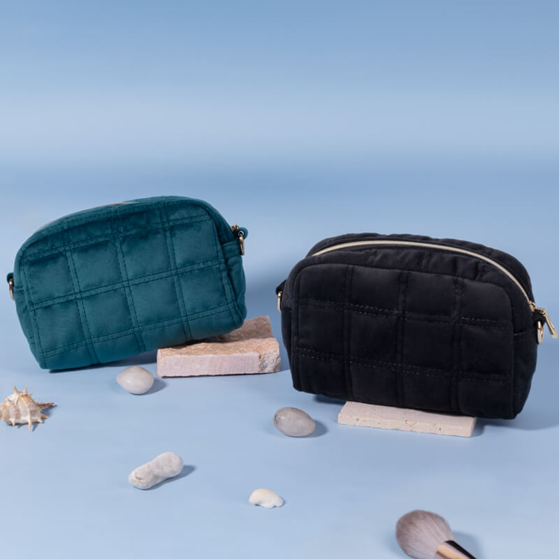 CBR294 RPET Velvet Makeup Bag