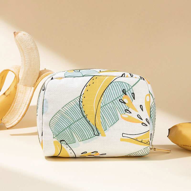 CNC136 Banana Fiber Makeup Bag