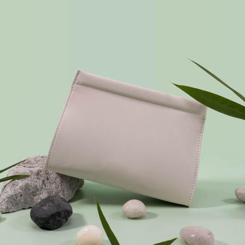 ICB007 Bamboo Leather Makeup Bag