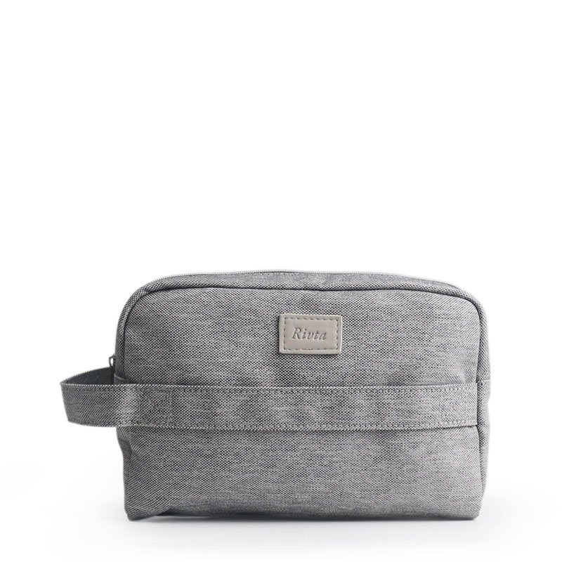 Men handle travel bag