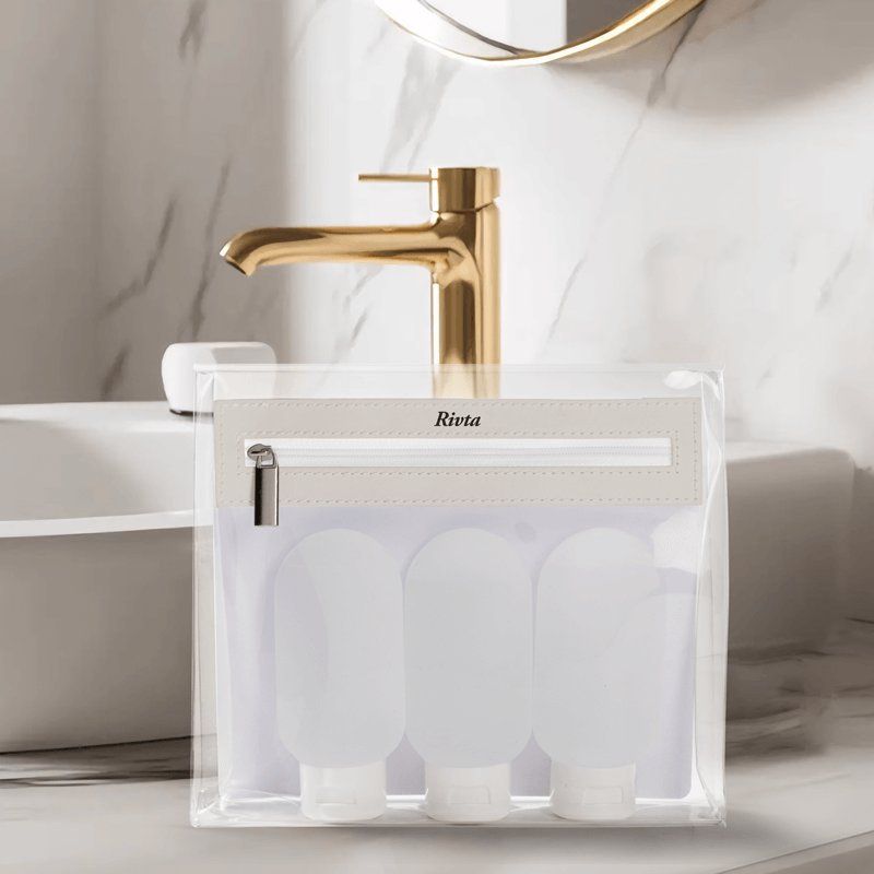 TPU clear toiletry bag route for travel retail and visibility-led amenity programs