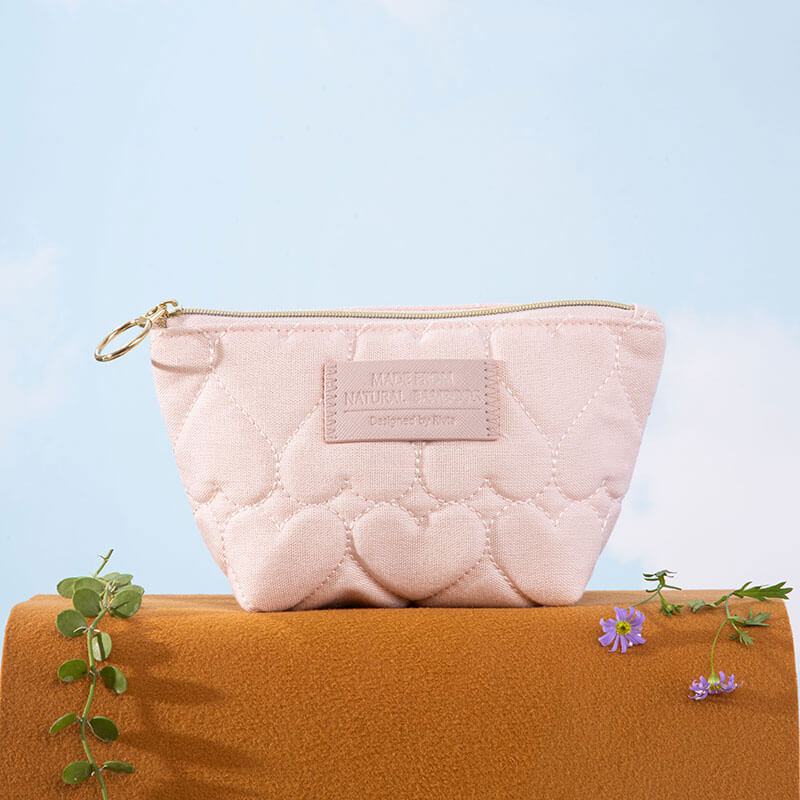 CBB110 Quilt Bamboo Makeup Bag