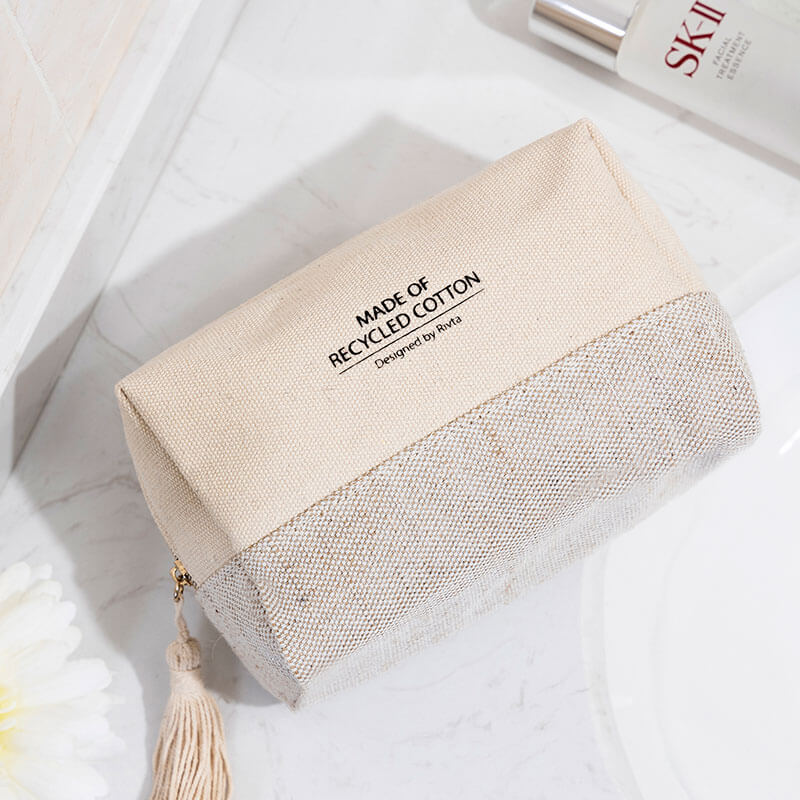 CBC088 Recycled Cotton Makeup Bag