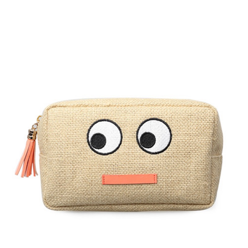 CBJ005 Jute makeup bag
