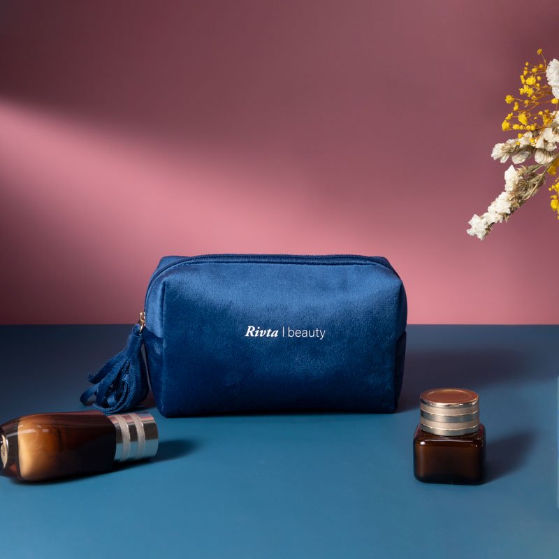 CBR236 Velvet Cosmetic Bag