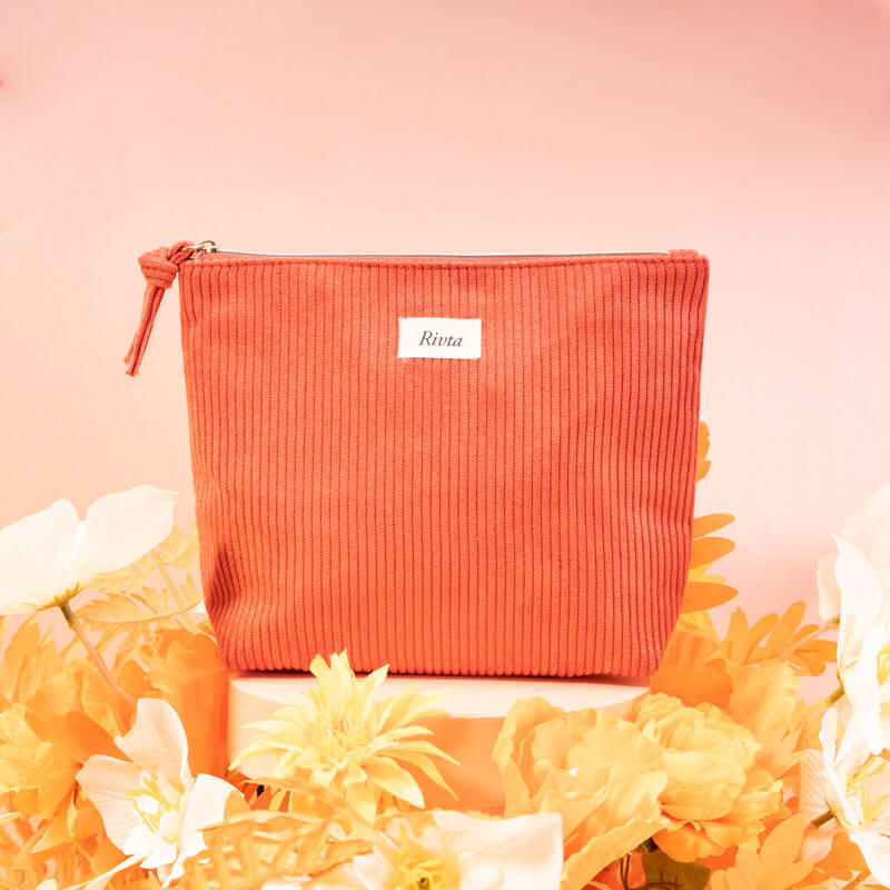 CBR245 Corduroy Makeup Bag