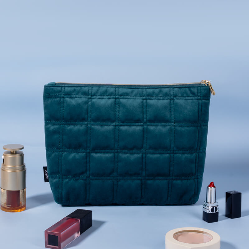 CBR293 Quilt Velvet Makeup Bag