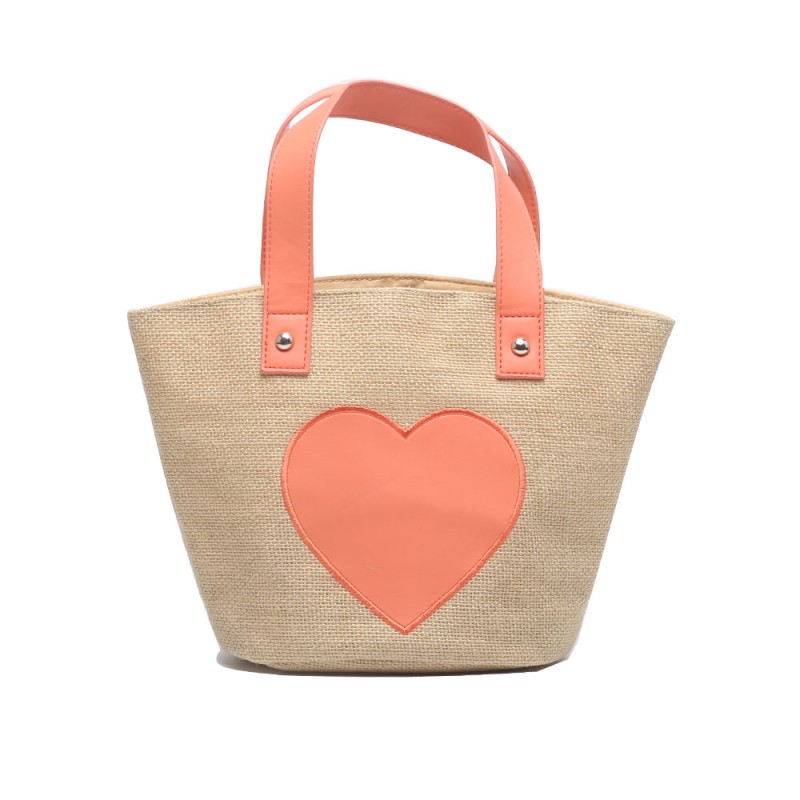 HAB010 Jute Canvas Tote Bag