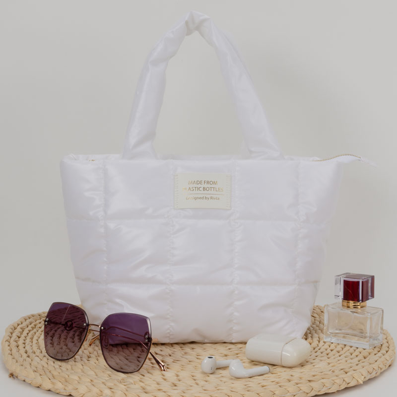 HAB124 REPT Quilt Tote Bag