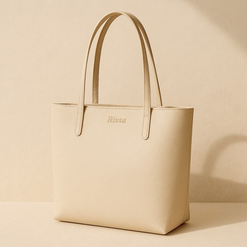The Cruelty-Free Luxury Story - Vegan Leather tote bag