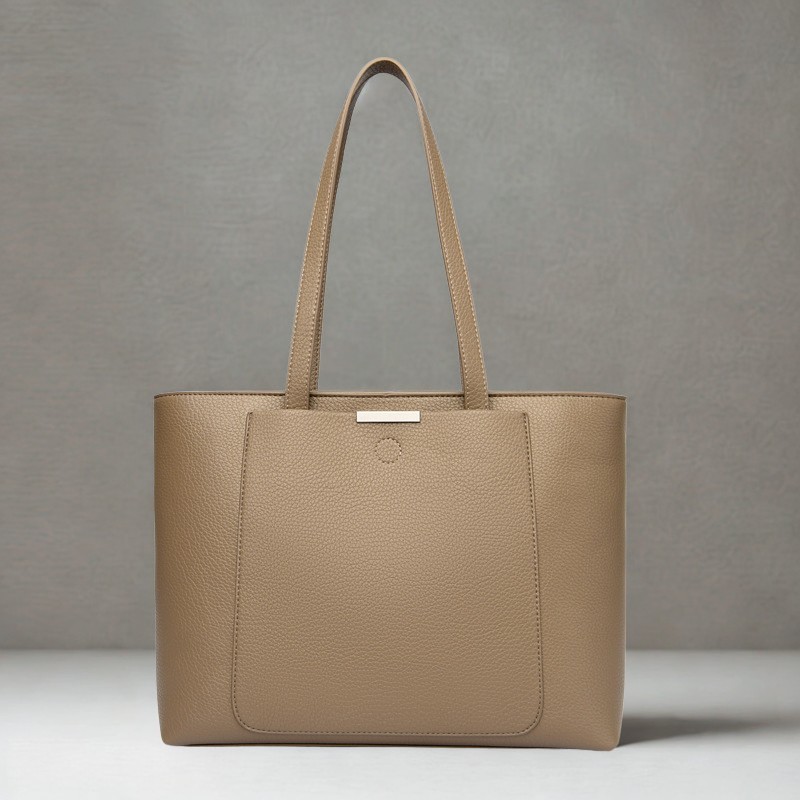 HAB163 vegan leather tote bag