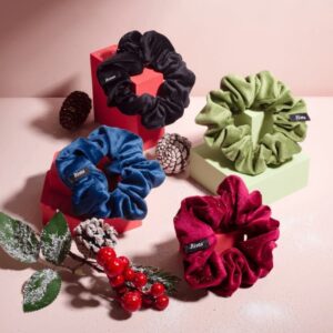 Plush Velvet Scrunchies for Beauty GWP