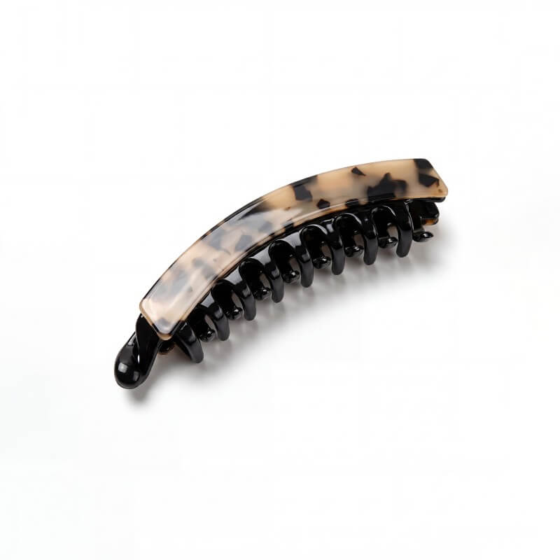 Classic Tortoise Acetate Banana Clip
