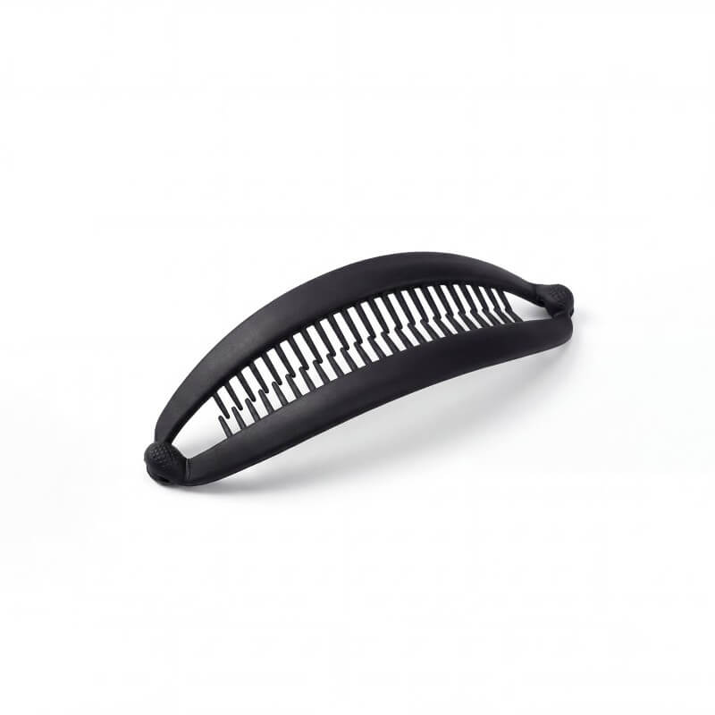 Matte Black Rubberized Grip Clip