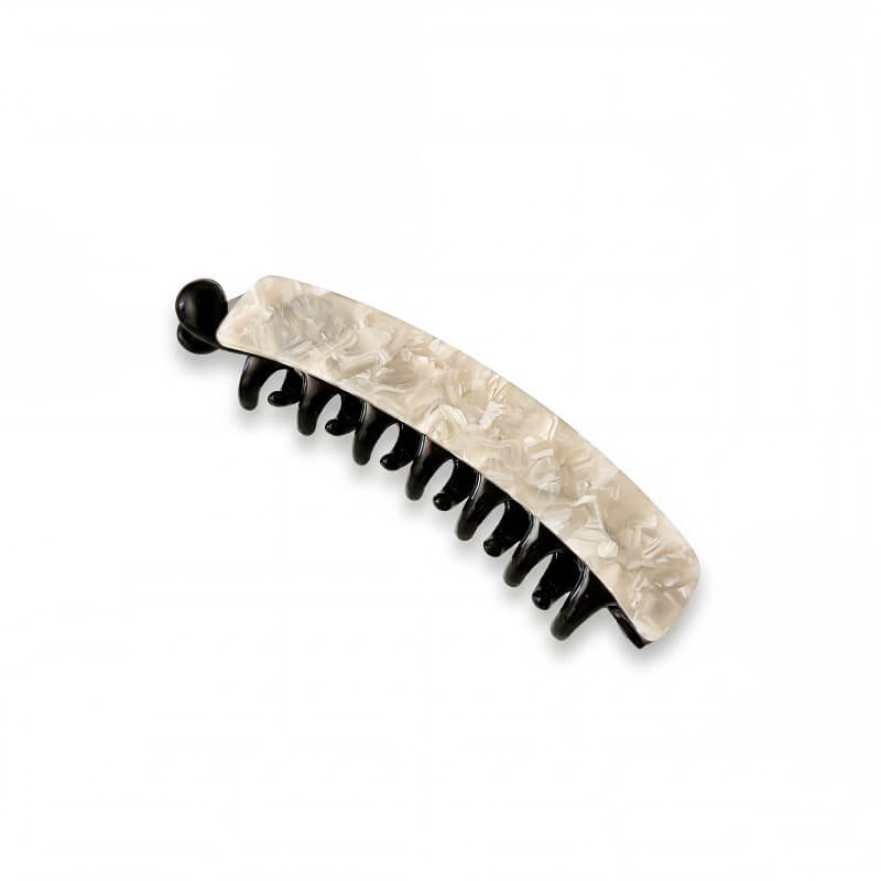 White Marble Ponytail Holder