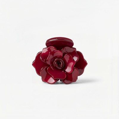 3D Rose Shape Acetate Claw