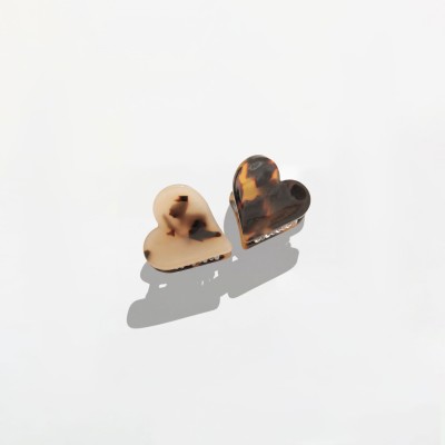 Mini Heart Shape Hair Clamp