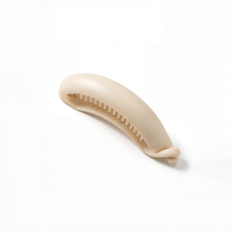 Cream White Non-Slip Clip