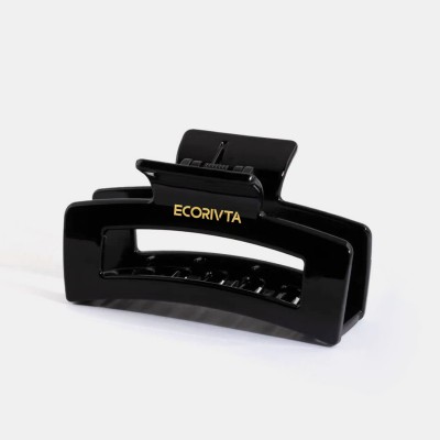 Large Geometric Rectangular Jaw Clip