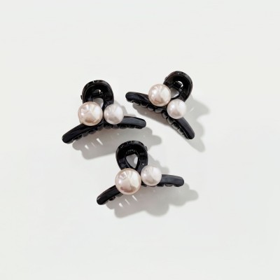 Mini Pearl Accented Hair Claw