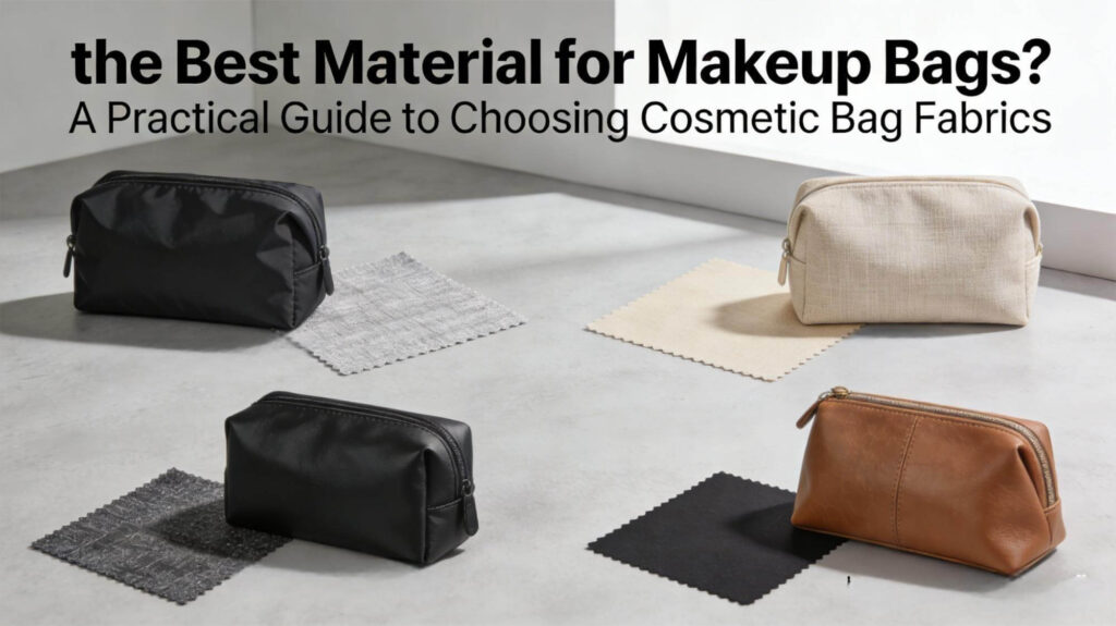 Best fabric for makeup bag material guide image