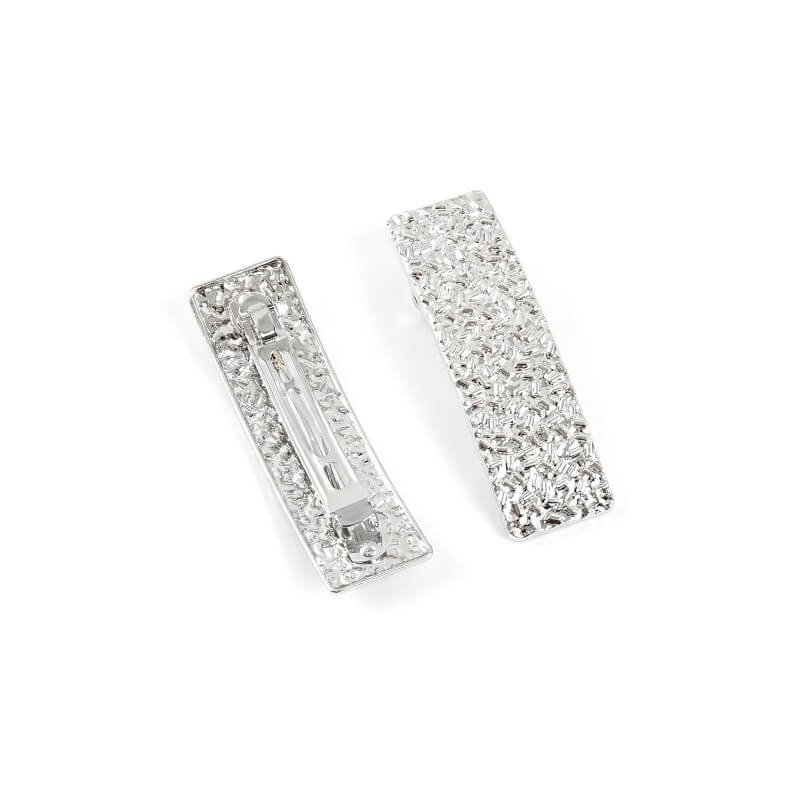 Hammered Metal Finish Clip