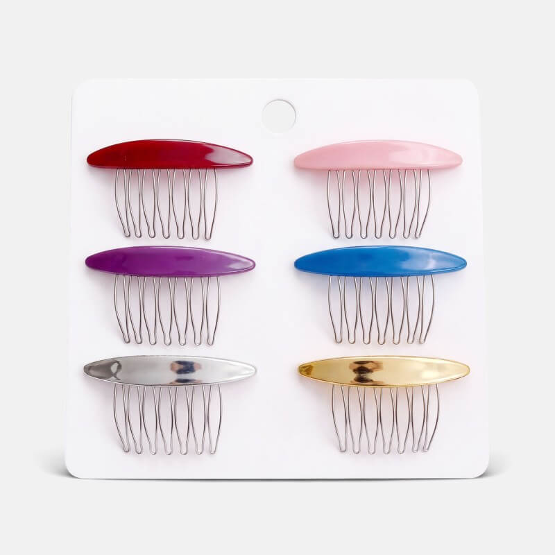 6-Pack Value Set Small French Combs