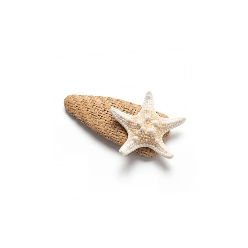 Woven RattanStraw Summer Clip