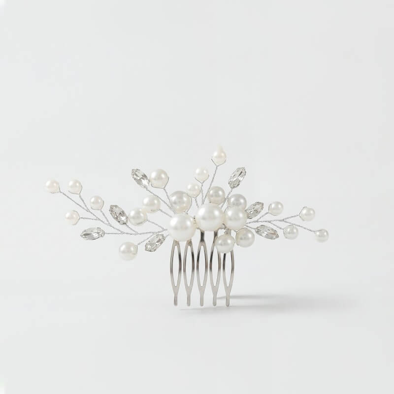 Freshwater Pearl Wire Wrapped Comb