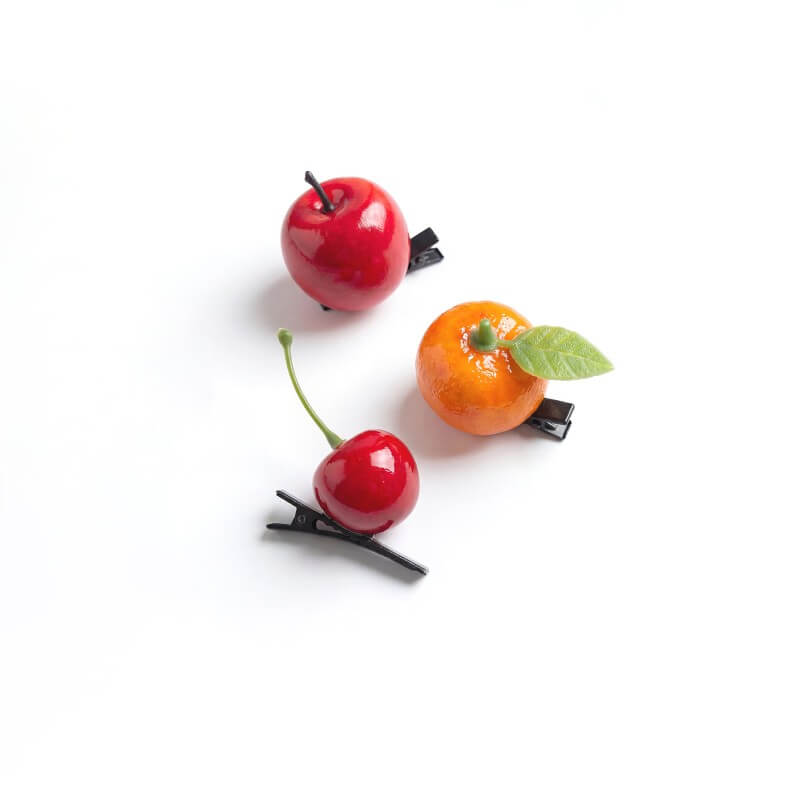 Fruit Shape Resin Clip Set
