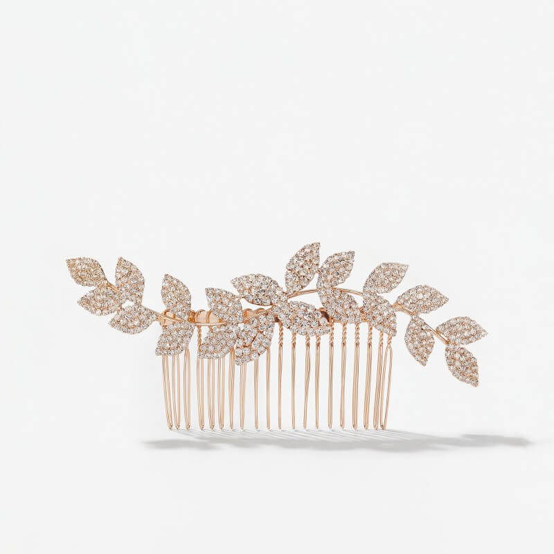 Vintage Art Deco Rhinestone Comb