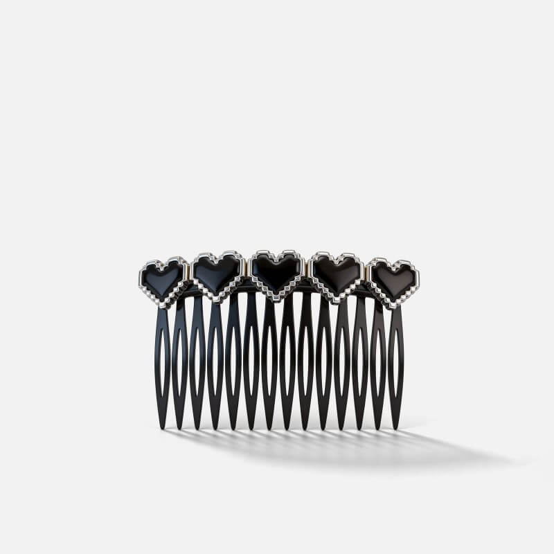 Heart-Shape-Topped-Mini-Decorative-Comb