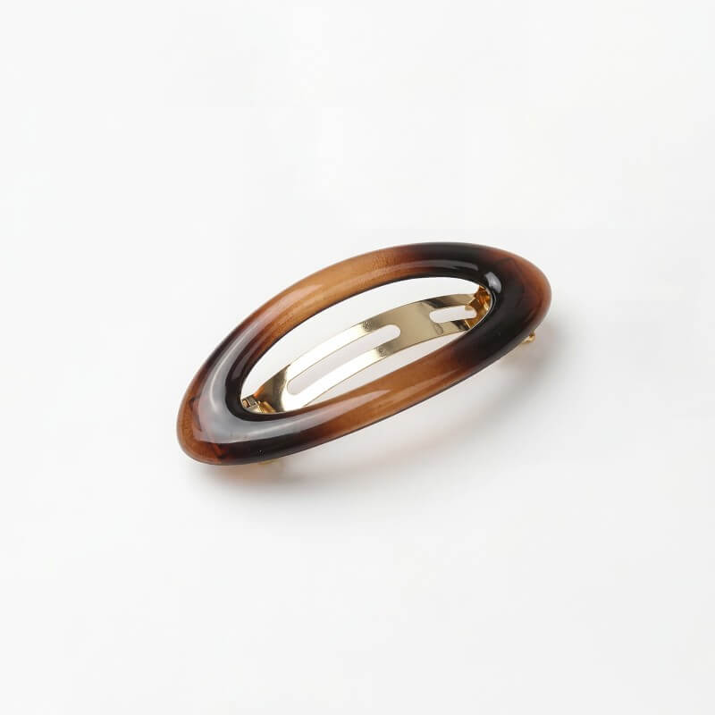 Oval Shape Classic French Clip