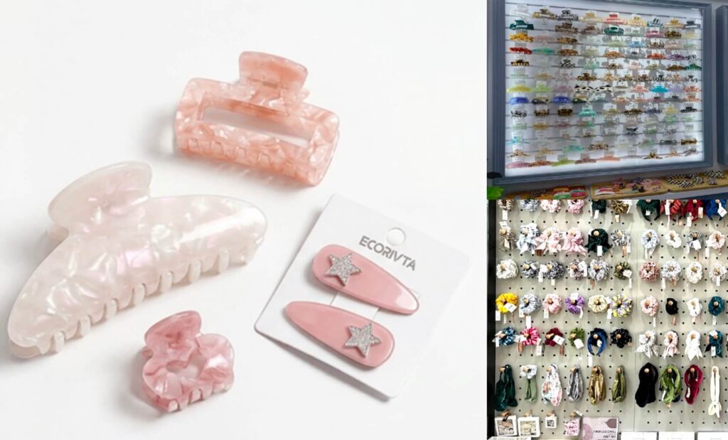 Hair clip material and mold planning for Beauty GWP