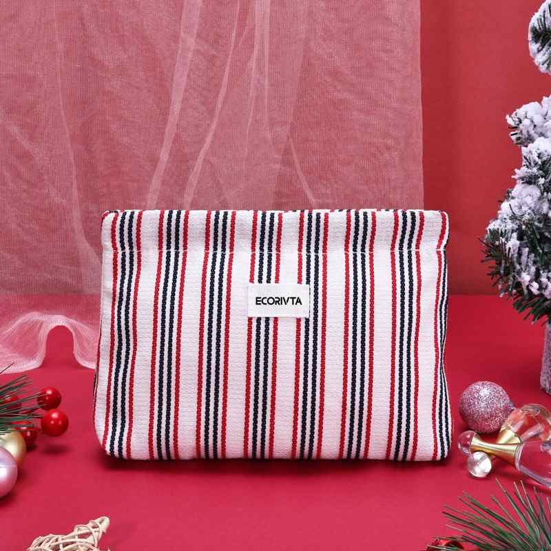Cotton Cosmetic Bag