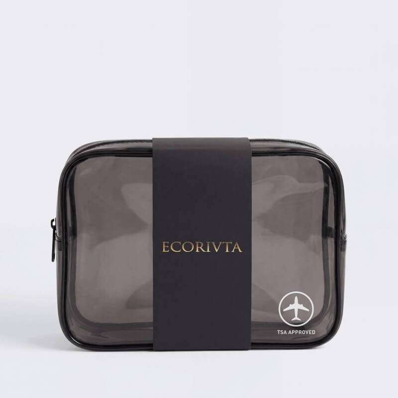 CBT256 TPU clear makeup bag custom OEM