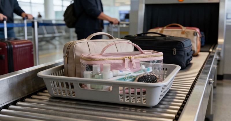 Beauty GWP travel retail TSA clear bag guide