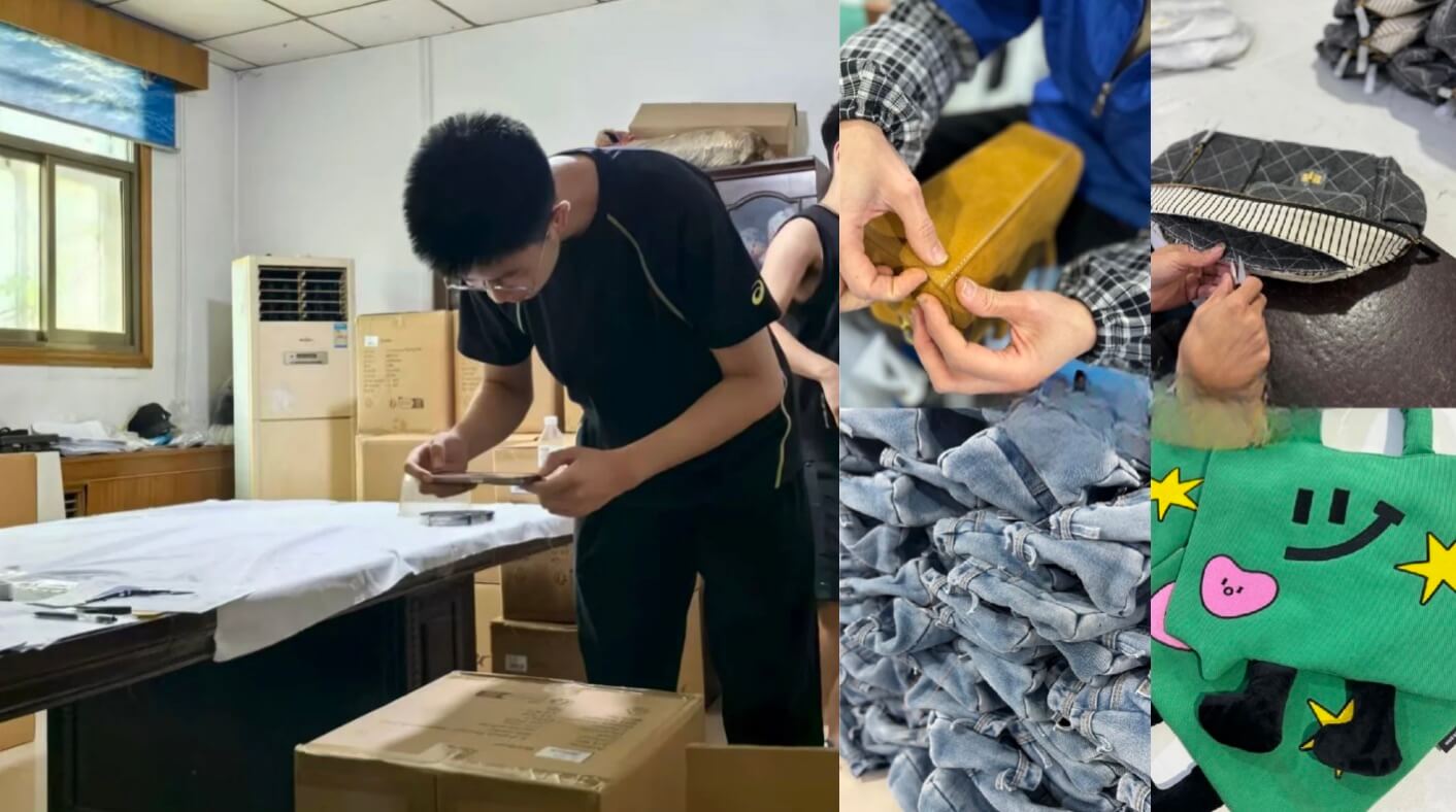 quality control at a reliable OEM cosmetic bag supplier in China