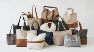 A-collection-of-various-eco-friendly-tote-bags-in-different-styles-and-materials