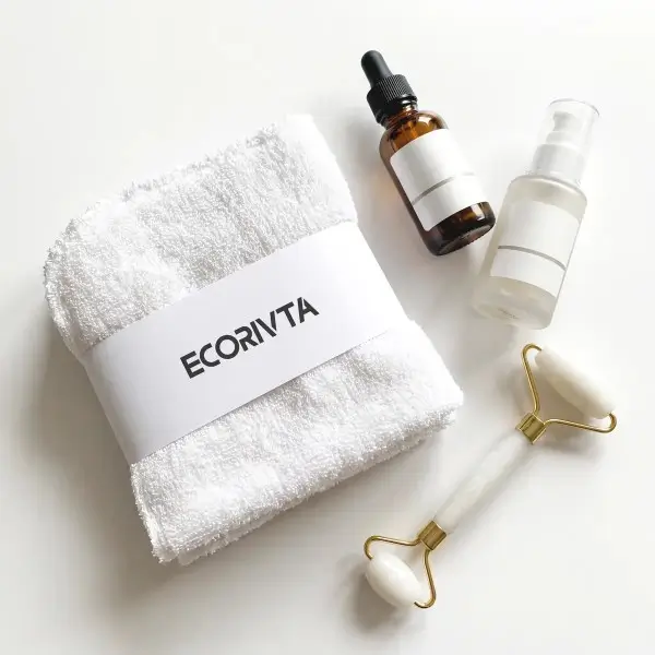 Bamboo blend face towel