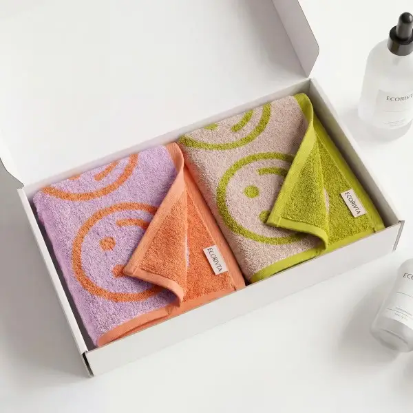 Printed face towel