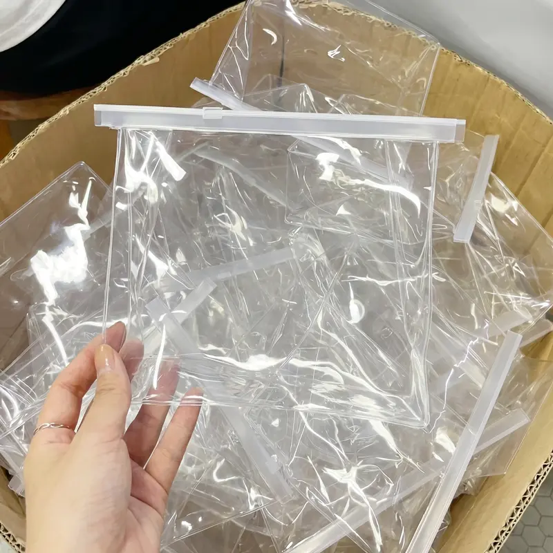 Clear pouches