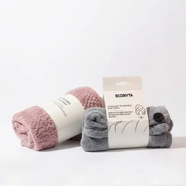 Hair towel wellness set