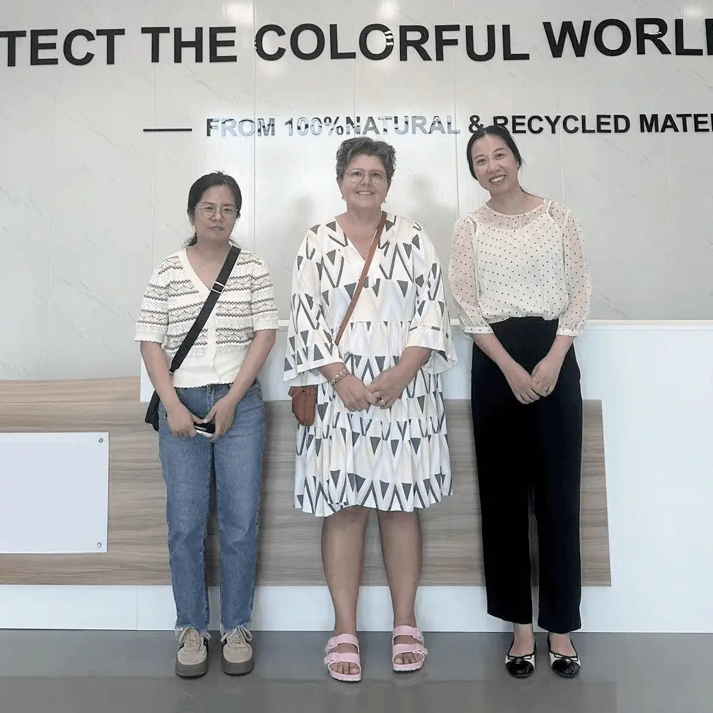 Retail GWP sourcing manager reviewing certification documents