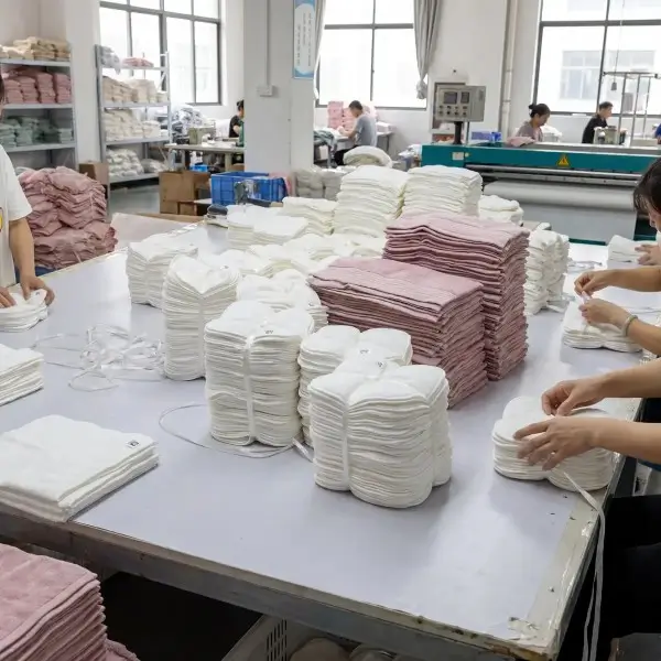 Face towel sample approval route