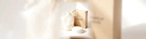 Reusable cleansing pads with laundry pouch and branded box for GWP set count brief