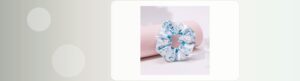 Custom scrunchies for elastic hold and size review